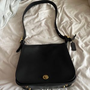Vintage Coach Leather Bag